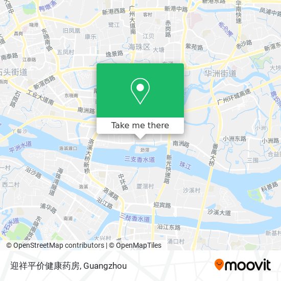 迎祥平价健康药房 map