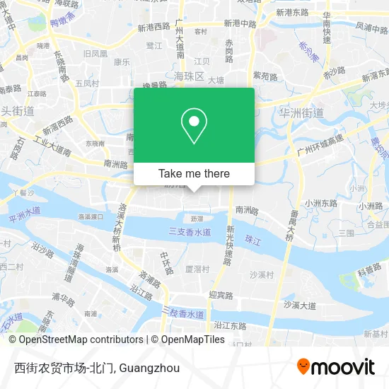 西街农贸市场-北门 map
