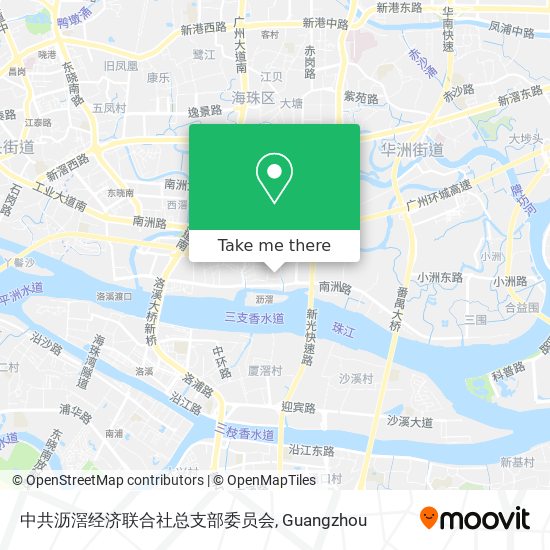 中共沥滘经济联合社总支部委员会 map