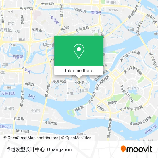 卓越发型设计中心 map