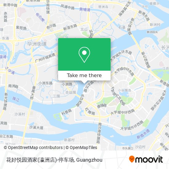 花好悦园酒家(瀛洲店)-停车场 map