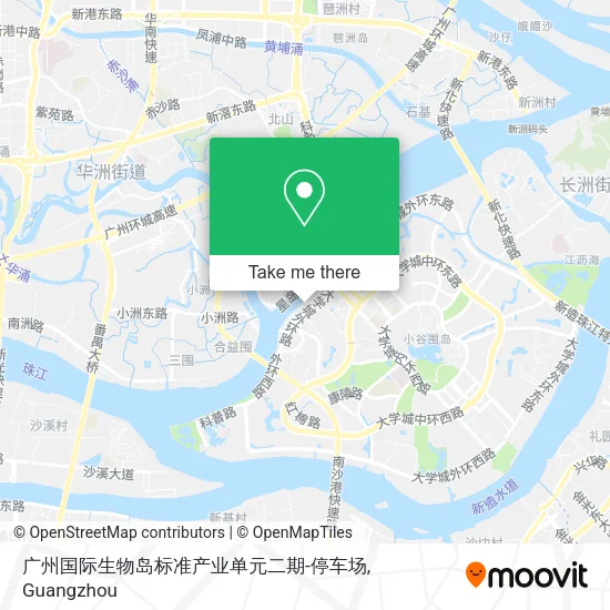 广州国际生物岛标准产业单元二期-停车场 map