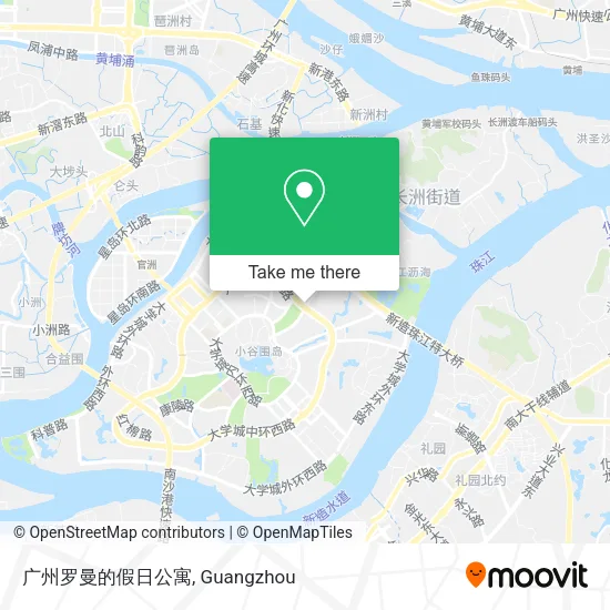 广州罗曼的假日公寓 map