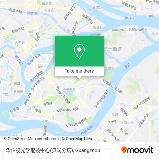 华信视光学配镜中心(贝岗分店) map