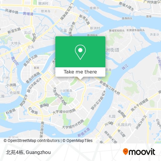 北苑4栋 map