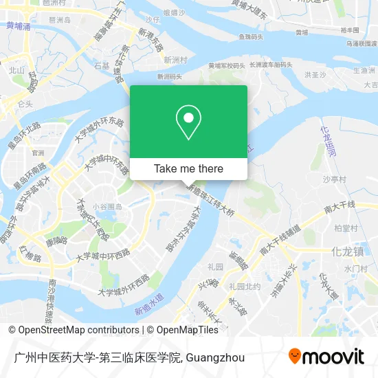 广州中医药大学-第三临床医学院 map