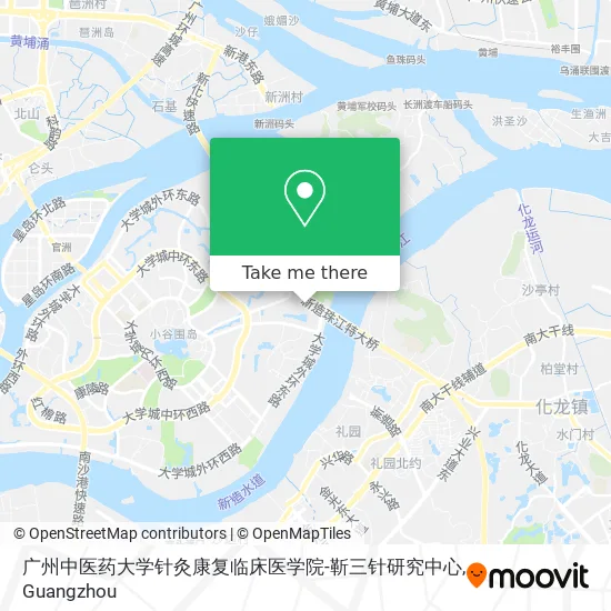 广州中医药大学针灸康复临床医学院-靳三针研究中心 map