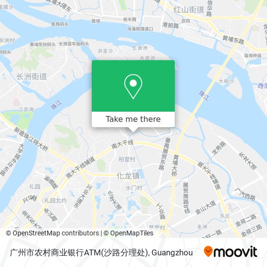 广州市农村商业银行ATM(沙路分理处) map