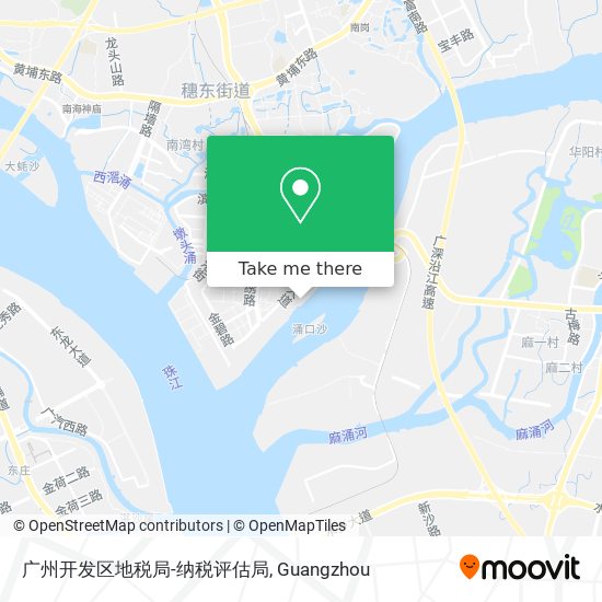广州开发区地税局-纳税评估局 map