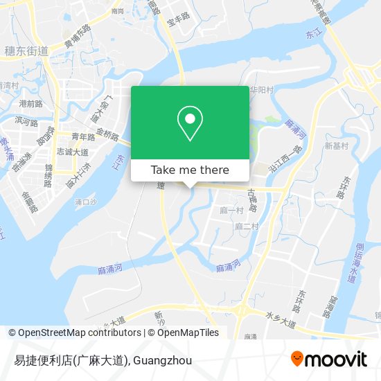 易捷便利店(广麻大道) map