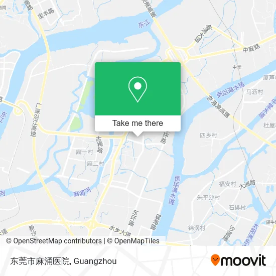 东莞市麻涌医院 map