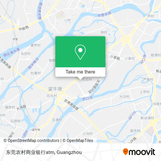 东莞农村商业银行atm map