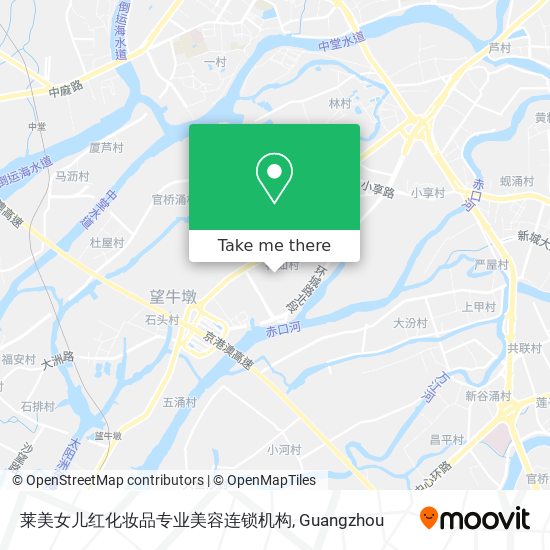 莱美女儿红化妆品专业美容连锁机构 map