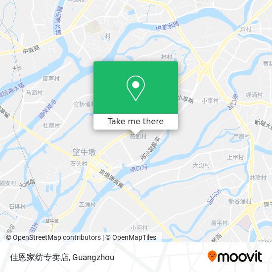 佳恩家纺专卖店 map
