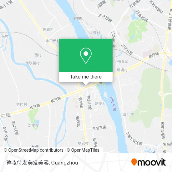 整妆待发美发美容 map