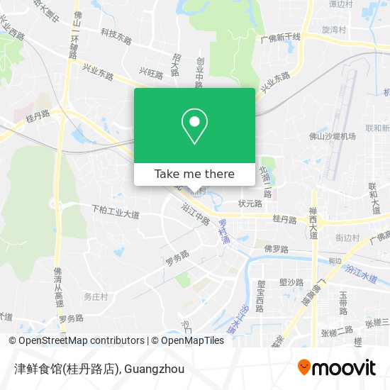 津鲜食馆(桂丹路店) map