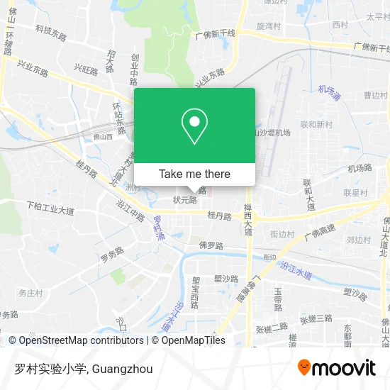 罗村实验小学 map