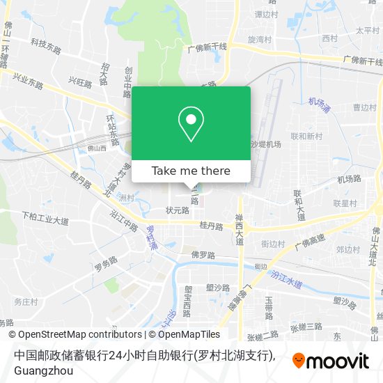 中国邮政储蓄银行24小时自助银行(罗村北湖支行) map