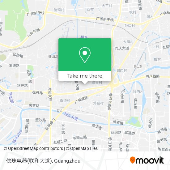 佛珠电器(联和大道) map