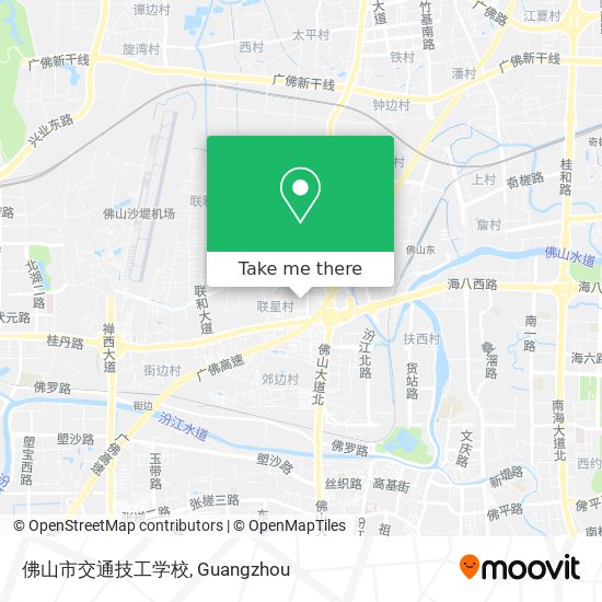 佛山市交通技工学校 map