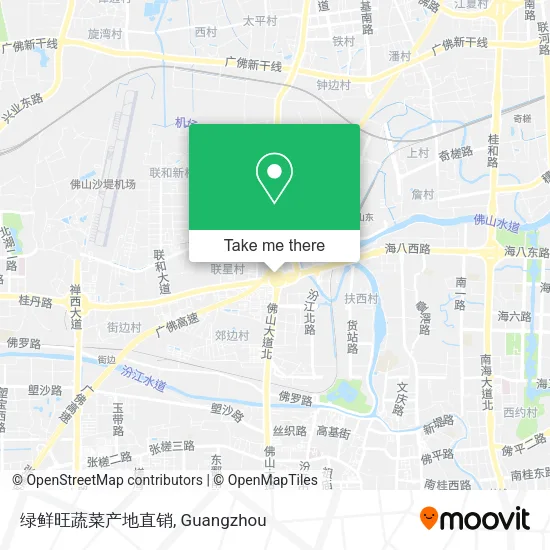 绿鲜旺蔬菜产地直销 map