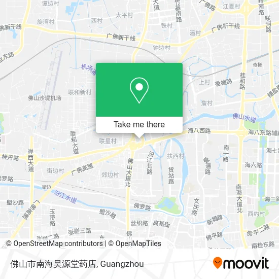 佛山市南海昊源堂药店 map