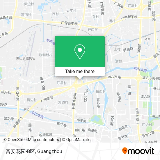 富安花园-B区 map