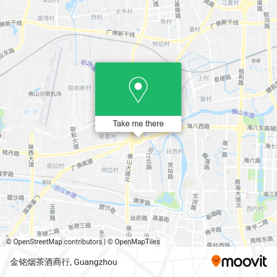 金铭烟茶酒商行 map