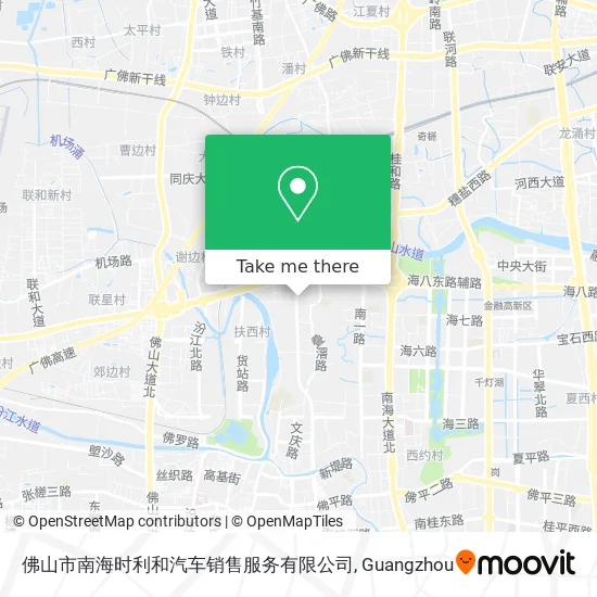佛山市南海时利和汽车销售服务有限公司 map