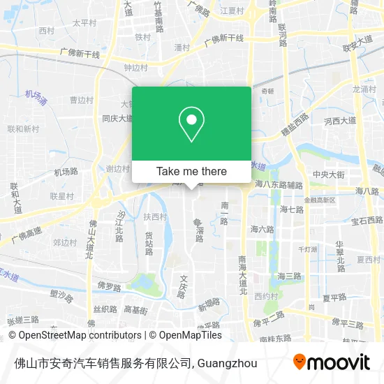 佛山市安奇汽车销售服务有限公司 map