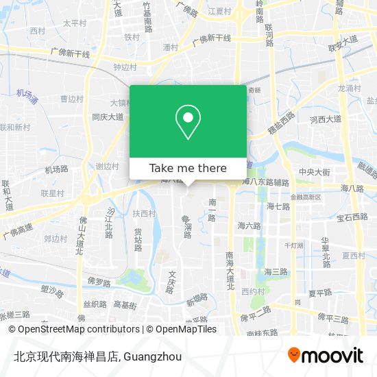 北京现代南海禅昌店 map