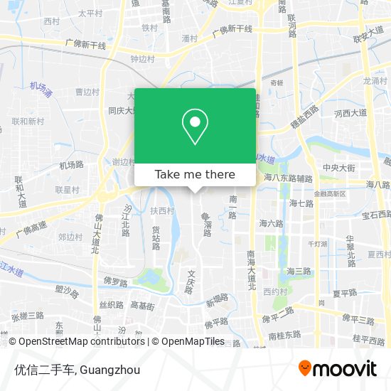 优信二手车 map