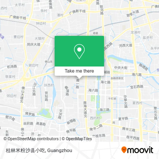 桂林米粉沙县小吃 map