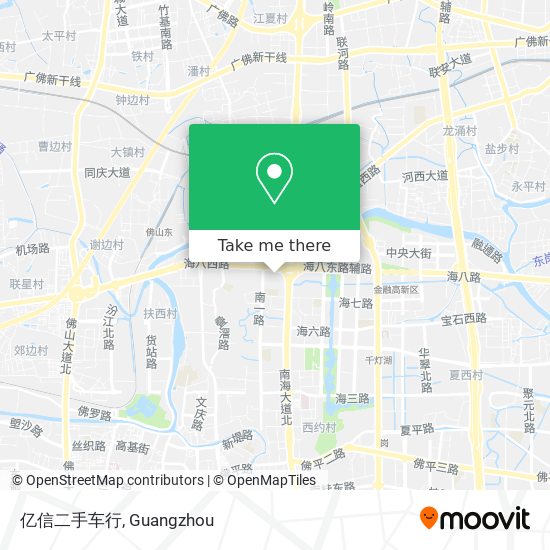 亿信二手车行 map
