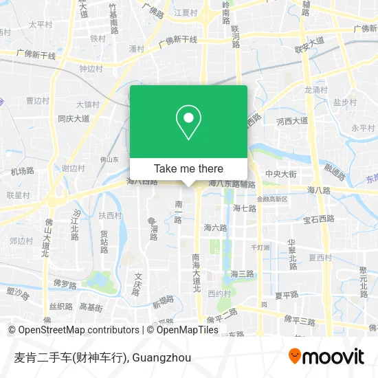 麦肯二手车(财神车行) map