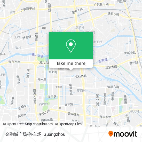金融城广场-停车场 map