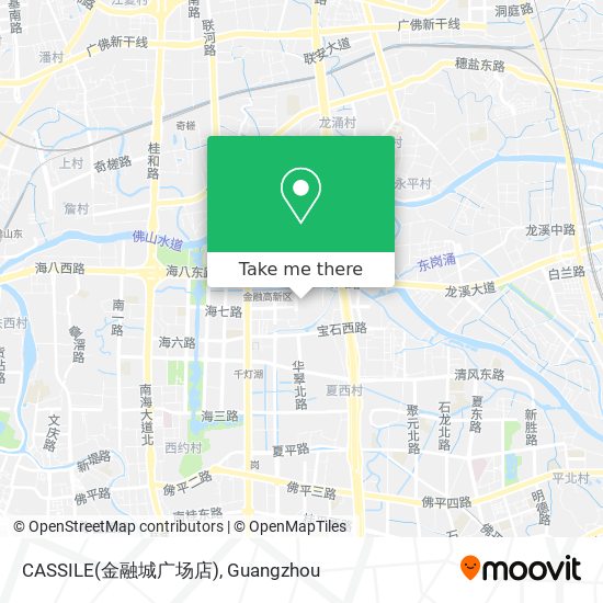 CASSILE(金融城广场店) map
