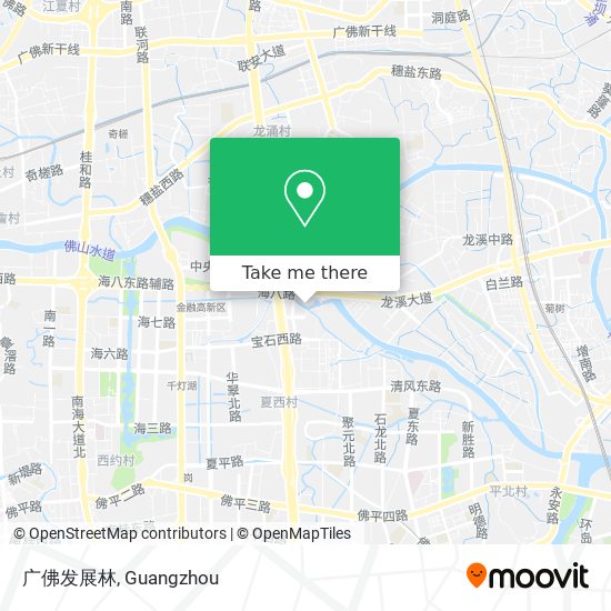 广佛发展林 map