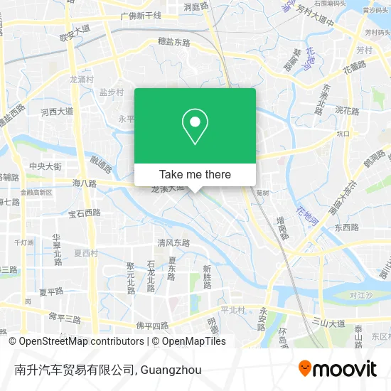 南升汽车贸易有限公司 map