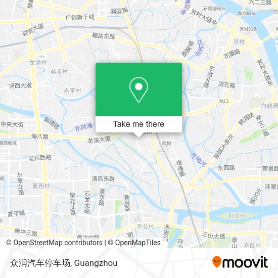 众润汽车停车场 map