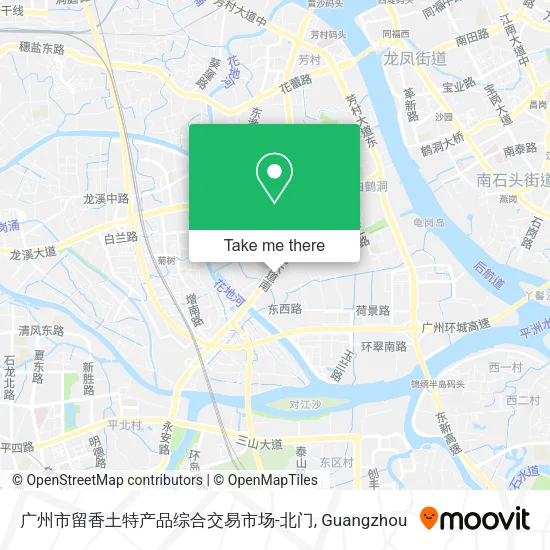 广州市留香土特产品综合交易市场-北门 map