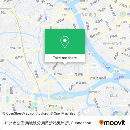 广州市公安局地铁分局黄沙站派出所 map