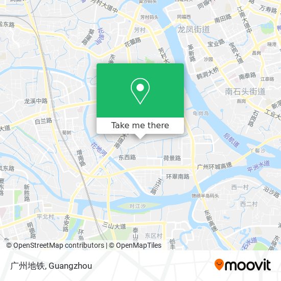广州地铁 map
