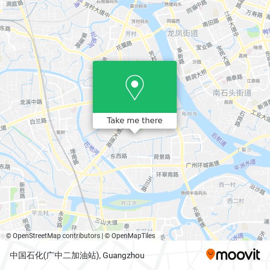 中国石化(广中二加油站) map