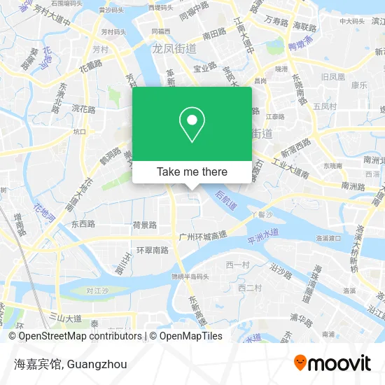 海嘉宾馆 map
