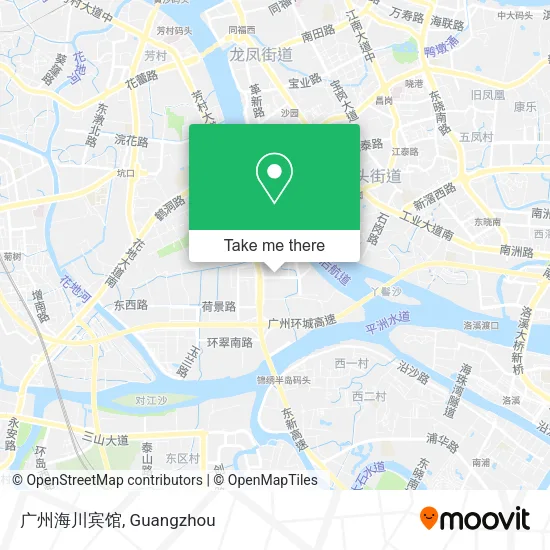 广州海川宾馆 map