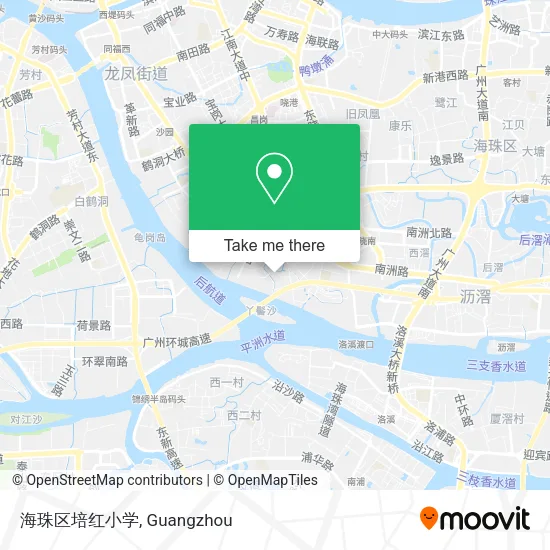 海珠区培红小学 map