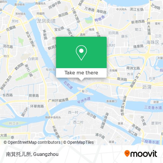 南箕托儿所 map
