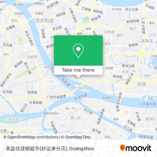 美益佳连锁超市(好运来分店) map