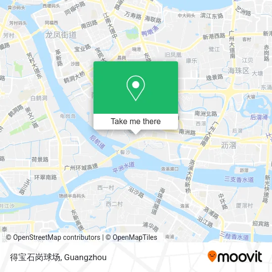 得宝石岗球场 map